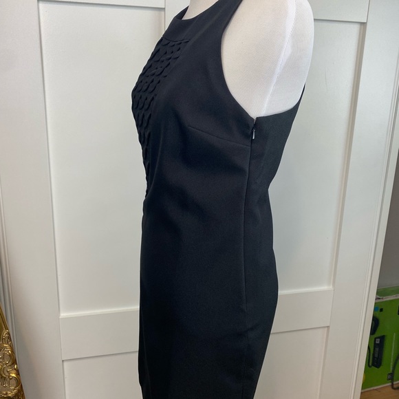 ALI RO Black One Shoulder Cocktail Dress | Sz 4 - Picture 5 of 10